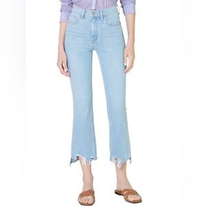 Mother Denim jeans Insider Crop Step Chew Mentally Elsewhere 27 28 run small